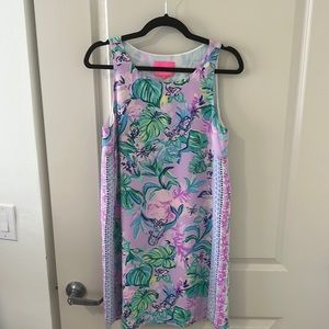 Lilly Pulitzer Dress  Jackie Silk Shift size medium